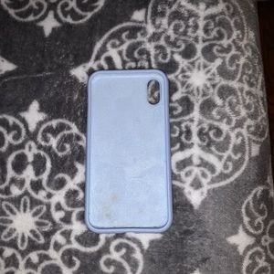 Light blue iPhone XR case